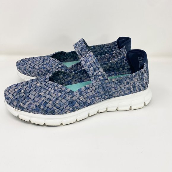 Skechers Womens Stretch Woven Good Vibes Memory Foam Mary Jane Size 11 - Picture 1 of 8
